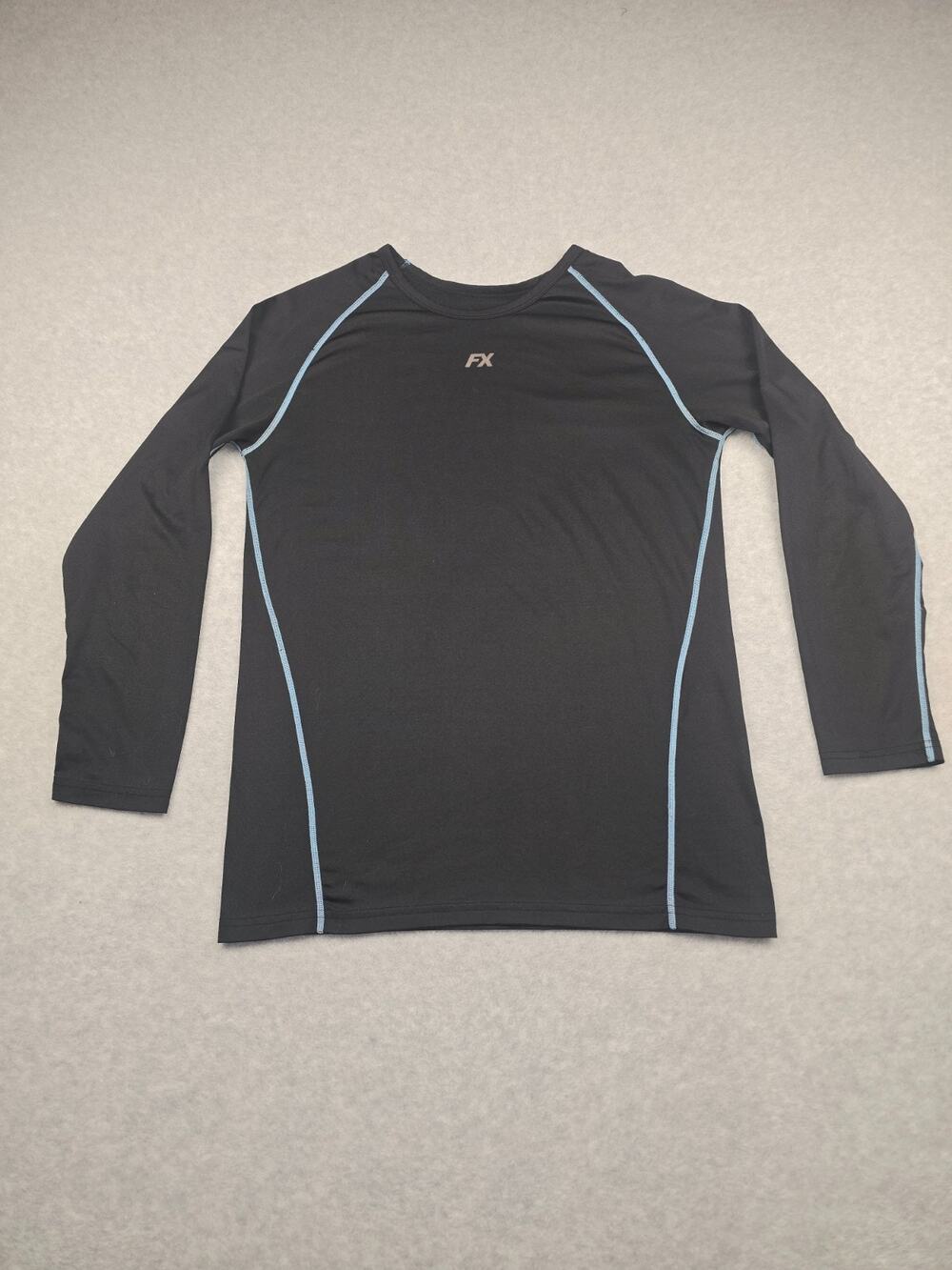 FITEXTREME MAXHEAT Mens Thermal Under Tops Long Johns Shirt w/ Fleece Line. Sz:M